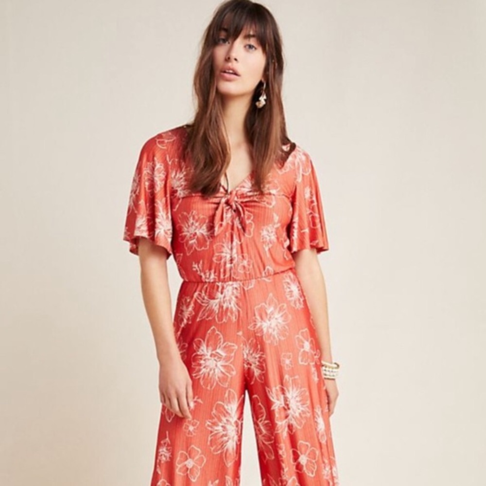 Anthropologie Farm Rio Jacobella Jumpsuit